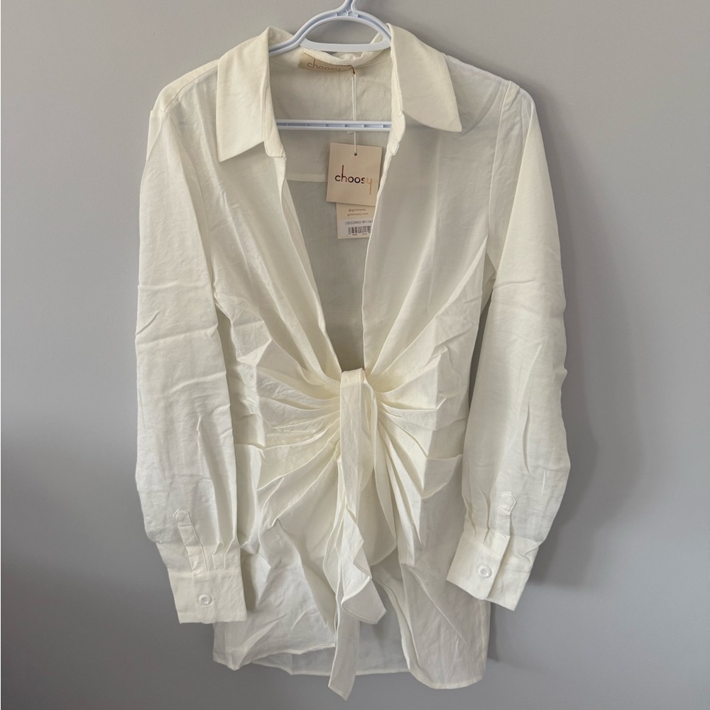 Choss Cream Women's Midi Dress